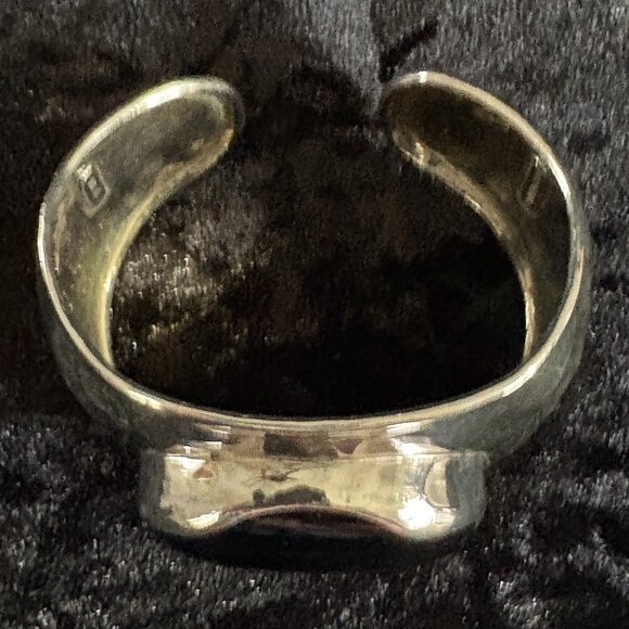 Silpada Designs Cuff bracelet with CHALCEDONY stone. B2043. Originally $329 - Picture 5 of 6